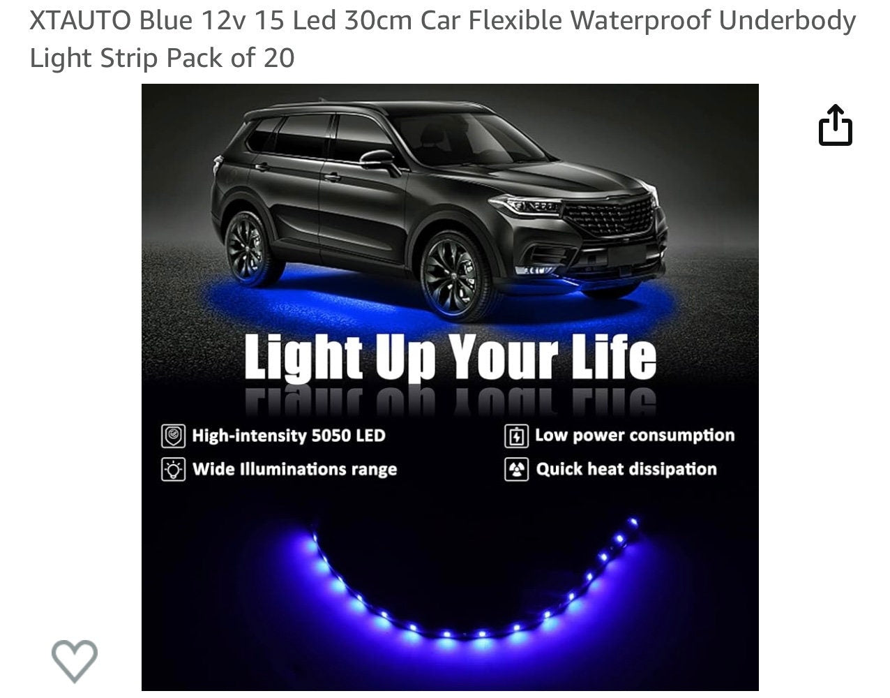 EZGO golf cart TXT, RXV blue led emblem, logo, nameplate, sticker