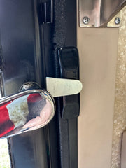 RV Screen Door Latch, Striker, and Knob Set (Post 2008)