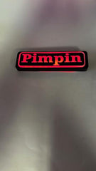 EZGO, Yamaha RGB LED custom/personalized emblem, nameplate