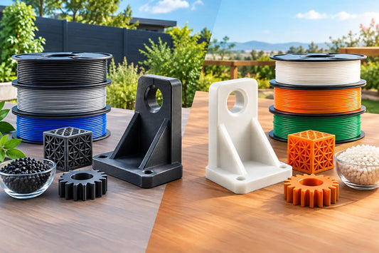 ASA versus ABS for Outdoor 3D Printed Parts