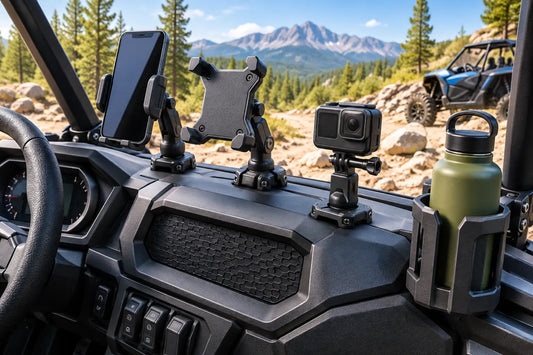 Best SXS Dash Accessory Mounts for Trail Use
