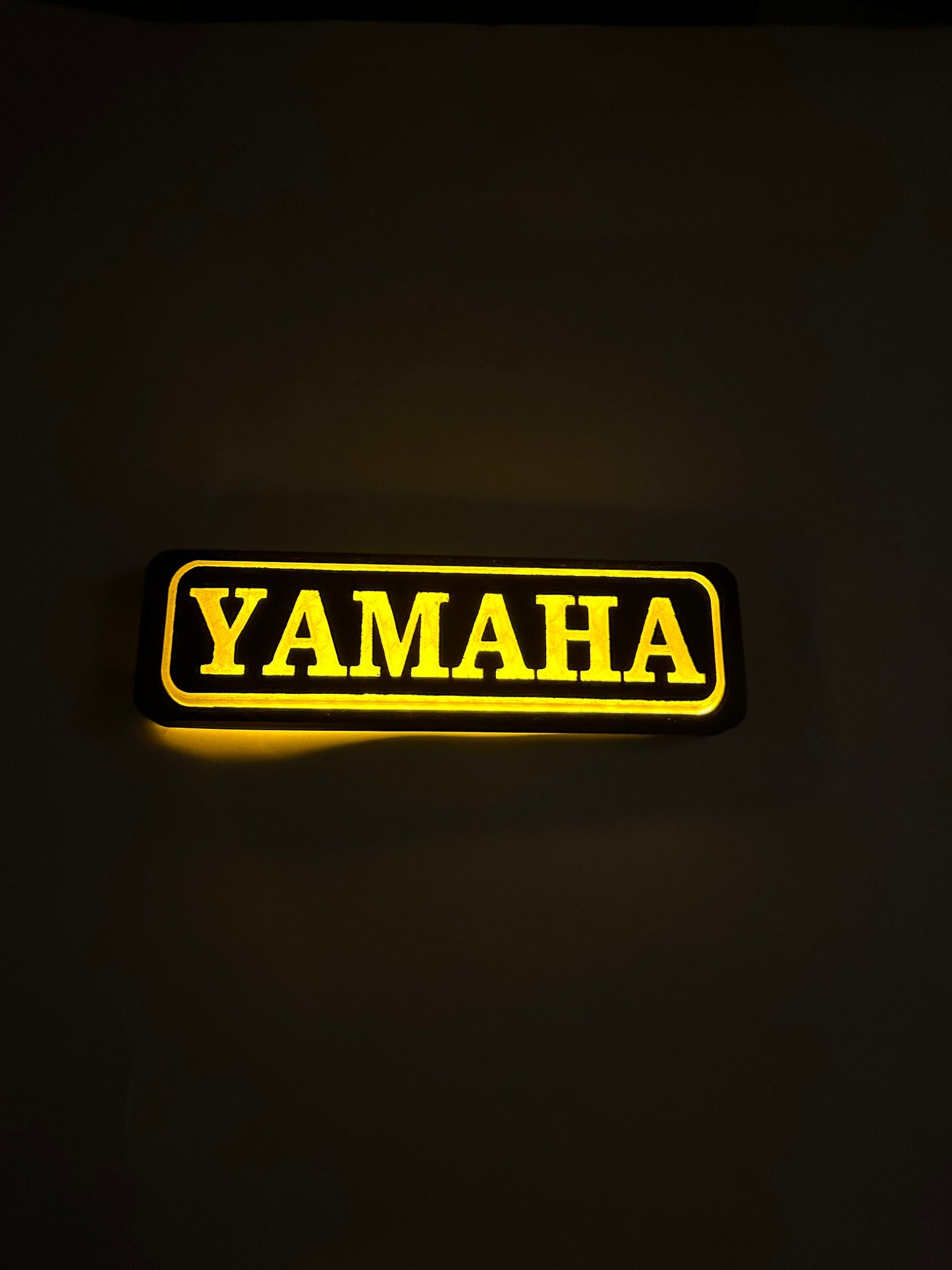 Yamaha Golf Cart Green LED Emblems, Nameplates, Logos