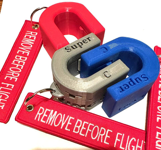 Renegade Super C Lockout Blocks W/Remove Before Flight Tag