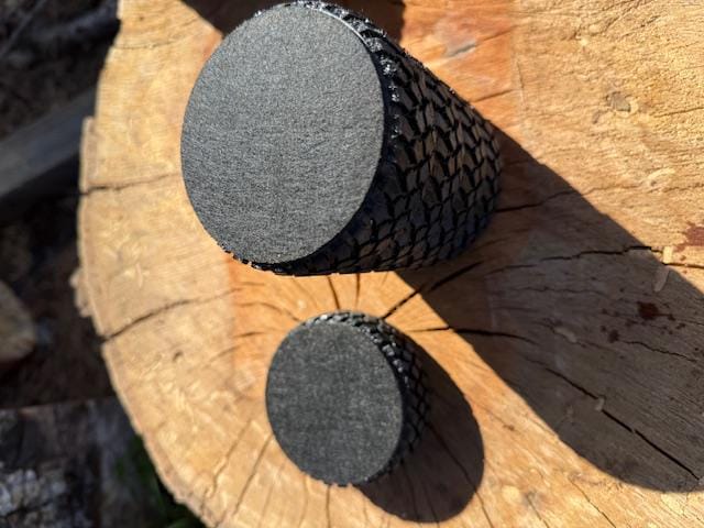 All Terrain Tire Coasters W/Tire Rack