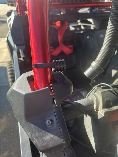 SXS UTV Can Am Polaris Razor Air Pumper Hose Hangers and Block Offs