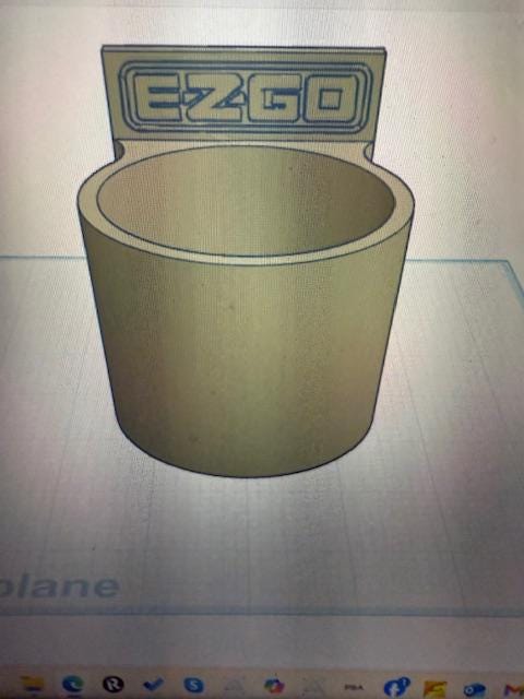 EZGO Snap In Cupholder