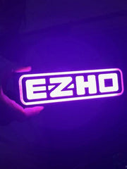 EZGO, Yamaha RGB LED custom/personalized emblem, nameplate